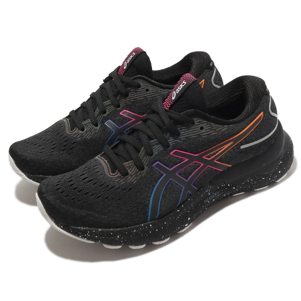 Asics 慢跑鞋 GEL-Nimbus 24 Lite-Show 女鞋 黑 反光 緩衝 高足弓 亞瑟膠 亞瑟士 1012B399001