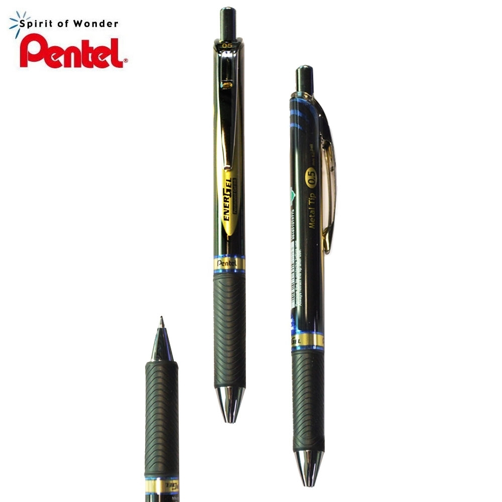 PENTEL 飛龍 0.5mm自動極速鋼珠筆-12支(BLP75)