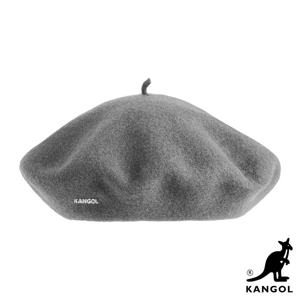 KANGOL-MODELAINE貝蕾帽-灰色