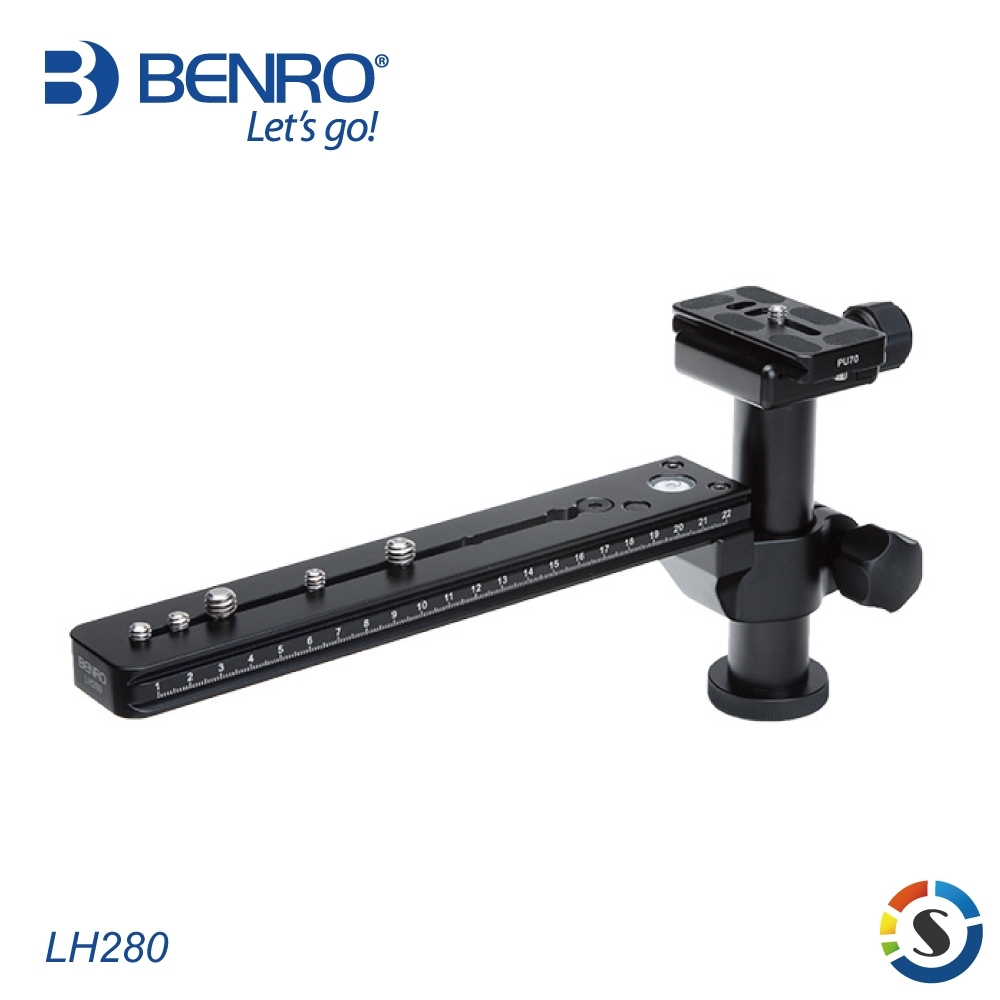 BENRO百諾 LH-280 攝影鏡頭長板支架(LH280)