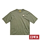 EDWIN 橘標 寬版雙口袋短袖T恤-男-灰綠色 product thumbnail 1