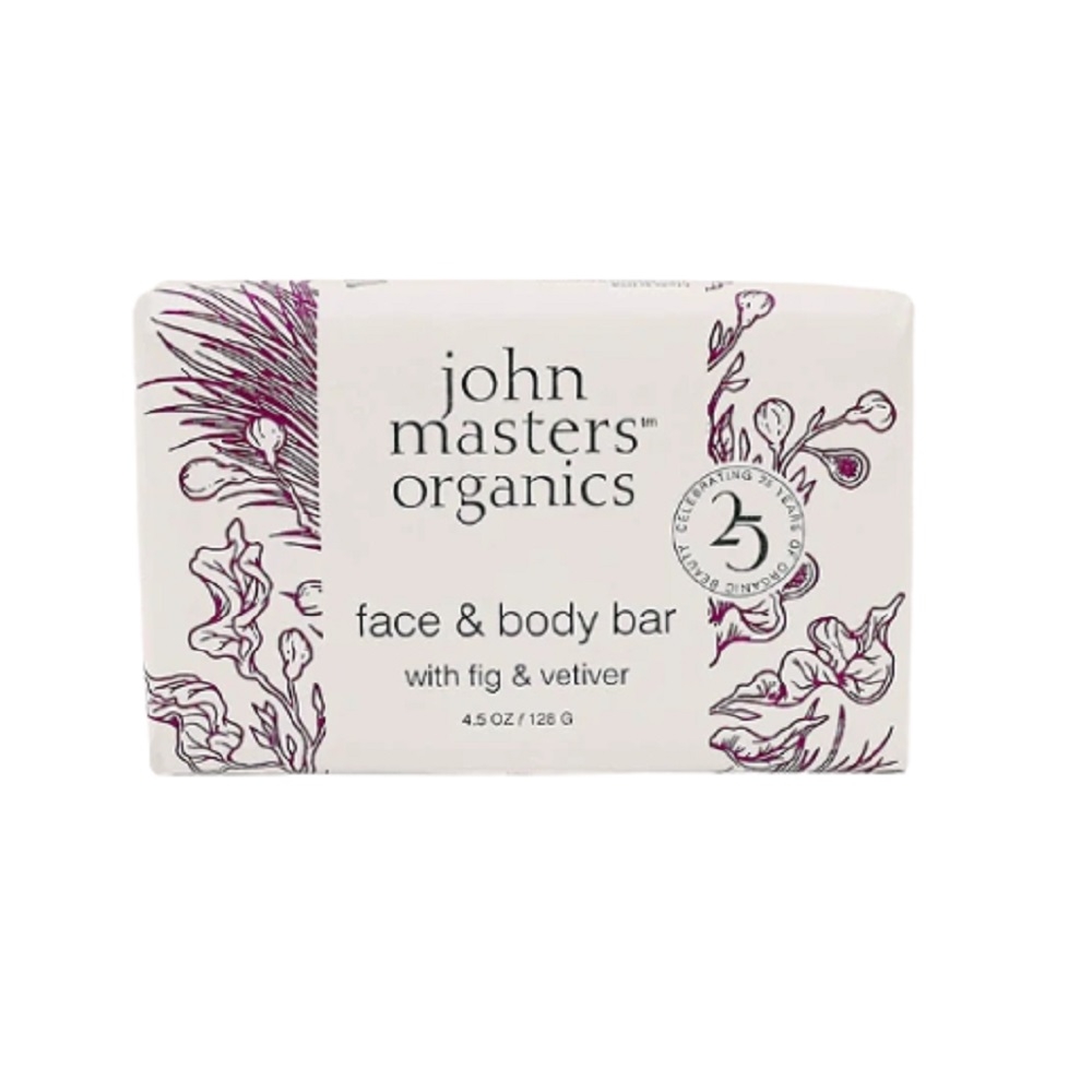 John masters organics 無花果香根草香皂 128g