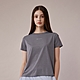 GIORDANO 女裝冰涼感開衩上衣 G-MOTION系列 - 06 仿段彩城堡灰 product thumbnail 2