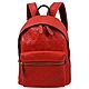 COACH Charter Backpack 24 滿版C LOGO雙肩拉鍊後背包(紅) product thumbnail 1