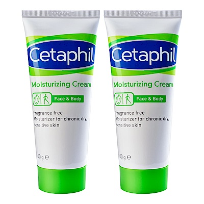 Cetaphil 舒特膚 長效潤膚霜 100g 二入組 長效潤膚霜 30ml 保濕精華乳14g