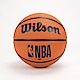 Wilson NBA Logo DRV [WTB9300XB05] 籃球 五號 橡膠 室外 兒童 耐磨 控球佳 橘黑 product thumbnail 1