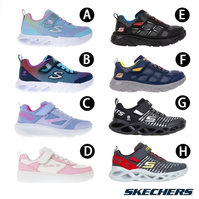 【限時均一價】SKECHERS 女童輕量休閒