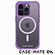 美國 CASE·MATE iPhone 14 Pro Tough Clear Plus 環保抗菌超強悍防摔保護殼MagSafe-薰衣草紫 product thumbnail 1