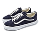 Vans 休閒鞋 Old Skool 36 男鞋 藍 白 Lx Pig Suede 麂皮 鬆餅格紋 板鞋 VN000CNGCIE product thumbnail 1