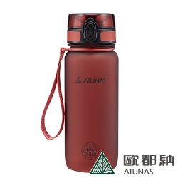 【ATUNAS 歐都納】戶外玩咖Tritan運動水瓶/水壺/環保杯/彈蓋式/650ML/A1KTBB04N紅