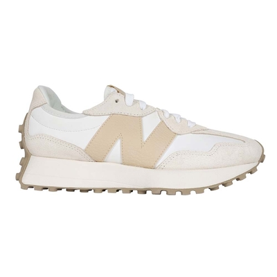 NEWBALANCE 女復古休閒鞋-327系列 休閒 NB N字鞋 WS327KG 白奶茶