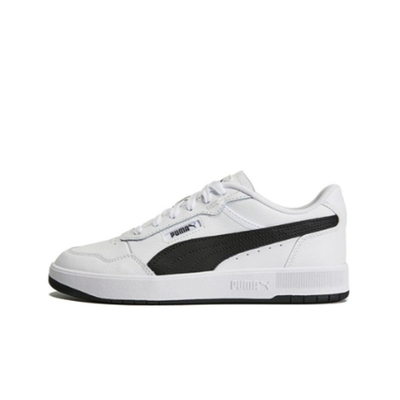 PUMA Court Ultra 男女休閒鞋-白黑-38936807