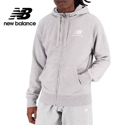 【New Balance】 休閒連帽外套_男性_灰色_MJ31536AG