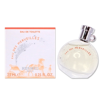 Hermes 愛馬仕 eau des merveilles 橘采星光女性淡香水 7.5ml 小香