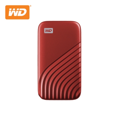 WD My Passport SSD 2TB(紅) 外接SSD