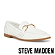 STEVE MADDEN-CARRINE 馬銜釦皮質樂福鞋-白色 product thumbnail 1