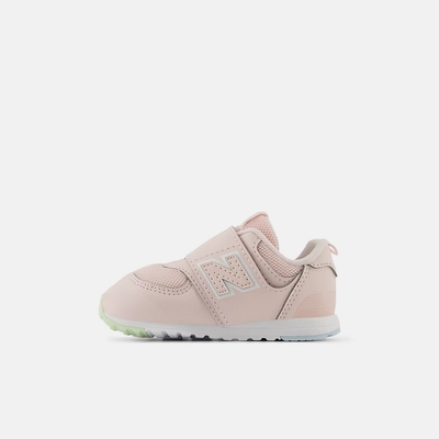 New Balance 574系列 男女小童休閒鞋-粉-NW574MSE-W