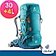 【德國DEUTER】FOX拔熱休閒旅遊透氣背包30+4L(3613018湖藍/藍) product thumbnail 1