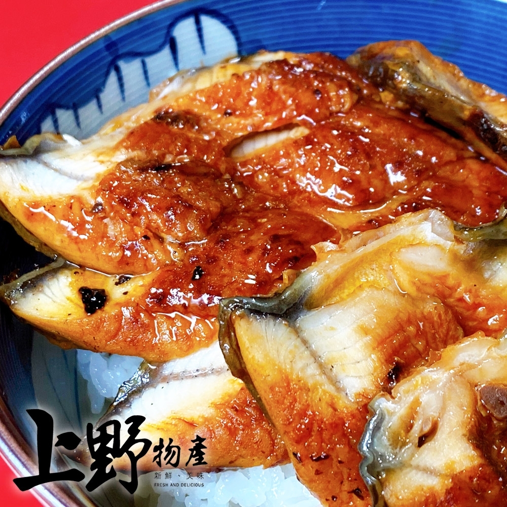 【上野物產】終極日本原味 浦燒鯛魚腹排 (45g土10%/片)x30片組