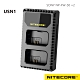 Nitecore USN1 液晶顯示充電器 FOR SONY NP-FW-50×2 product thumbnail 1