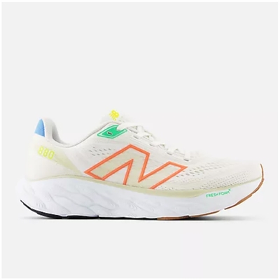 New Balance 880系列 女慢跑運動鞋-白彩色-W880R14-D