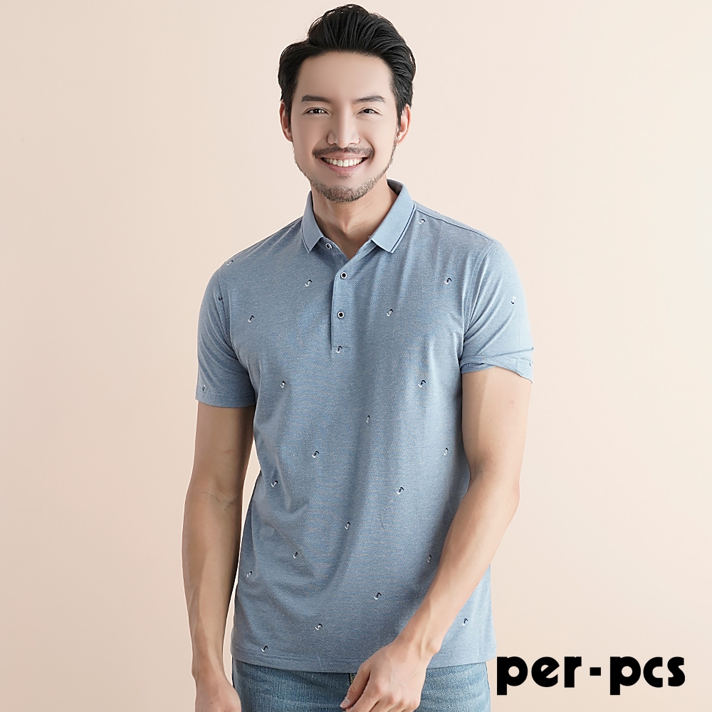 per-pcs 都會型男休閒棉料POLO衫(721513)
