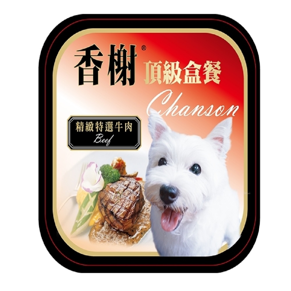 【18入組】澳洲香榭頂級盒餐系列 狗罐頭 100g(購買第二件都贈送寵鮮食零食*1包)