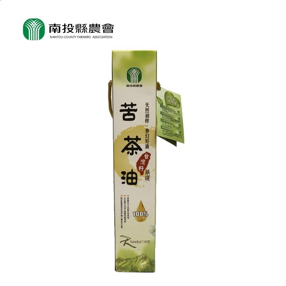 【南投縣農會 】台灣籽苦茶油(375ml)