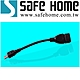 SAFEHOME USB A母 轉 Miicro USB 公轉接線材，14CM長線材 CU5101 product thumbnail 1