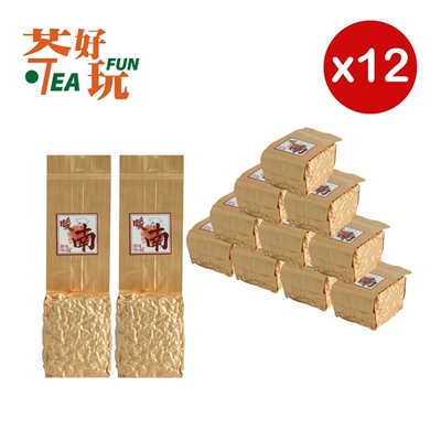 【茶好玩】暖南烏龍 三斤尊爵組(12包150g-3斤;中焙茶)