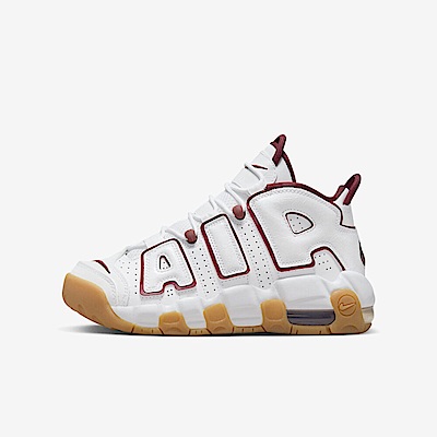 Nike Air More Uptempo GS [FJ2846-100] 大童 休閒鞋 運動 大AIR 氣墊 白紅