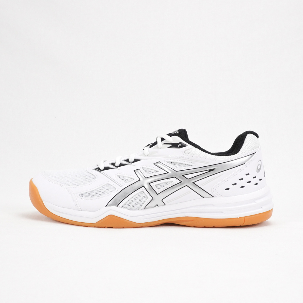 Asics Upcourt 4 [1071A053-103] 男 排球鞋 羽球 運動 訓練 緩震 膠底 亞瑟士 白銀