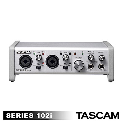 【日本TASCAM】SERIES 102i 錄音介面