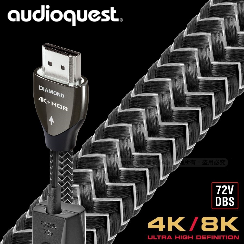 AudioQuest Diamond HDMI影音傳輸線 - 3m