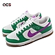 Nike 休閒鞋 Wmns Dunk Low 女鞋 男鞋 白 綠 小丑配色 膠底 經典 低筒 紫勾 板鞋 FD9922-151 product thumbnail 1