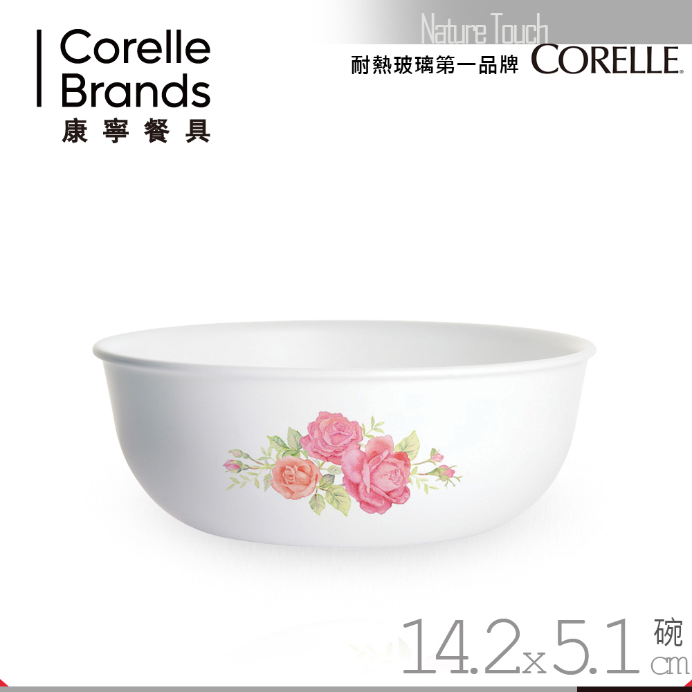 美國康寧 CORELLE 薔薇之戀韓式湯碗 473ml