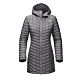 The North Face 女 ThermoBall長版外套 灰-NF0A364BDYY product thumbnail 1