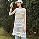 OUWEY歐薇 縷空蕾絲背心洋裝(白色；S-M)3242167101 product thumbnail 1
