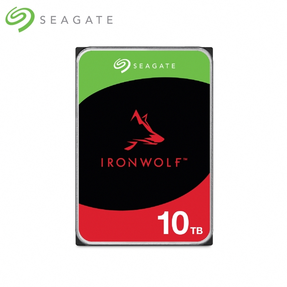 希捷那嘶狼Seagate IronWolf 10TB NAS專用硬碟(ST10000VN000