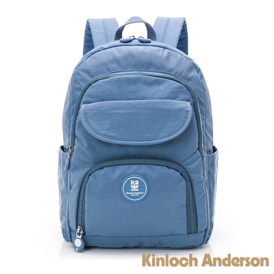 【Kinloch Anderson】FRANCIS 翻蓋後背包 藍色
