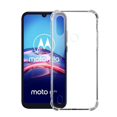 CITY BOSS for Moto E6s 四角加厚防護防摔空壓氣墊殼