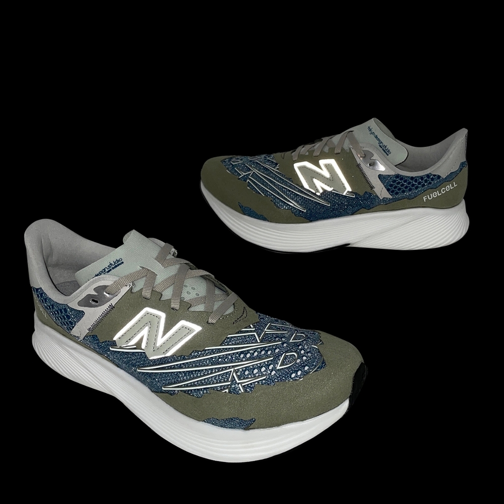 New Balance 慢跑鞋FuelCell RC Elite V2 男鞋軍綠藍碳板NB Tokyo 平民