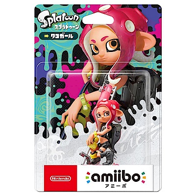 Amiibo 粉色章魚女孩公仔(漆彈大作戰系列)