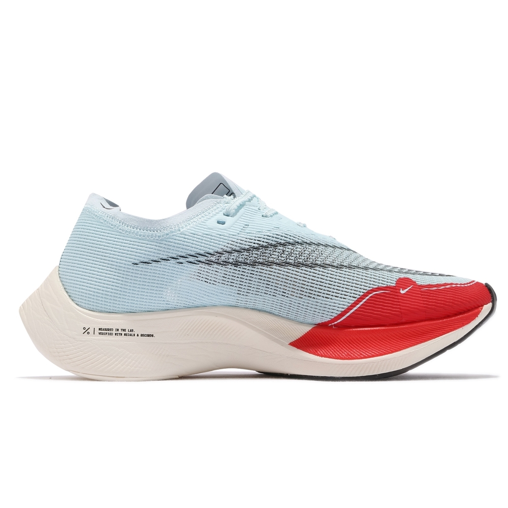 Nike ZoomX Vaporfly Next% 2代男鞋OG 慢跑鞋馬拉松路跑藍紅CU4111400