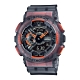 CASIO卡西歐 G-SHOCK 透灰x艷橘 半透明系列 GA-110LS-1A_51.2mm product thumbnail 1