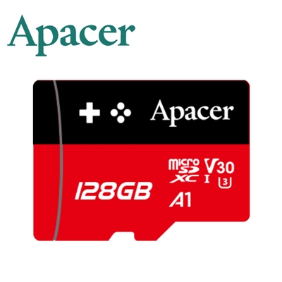 Apacer宇瞻 128GB MicroSDXC UHS-I U3 遊戲專用卡