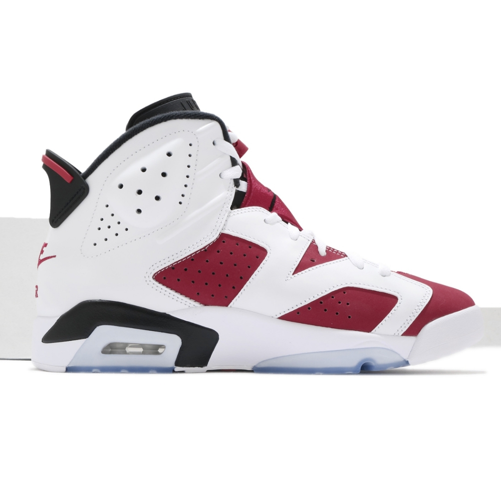 Nike 籃球鞋Air Jordan 6代Retro 男鞋Carmine AJ6 喬丹白紅CT8529106