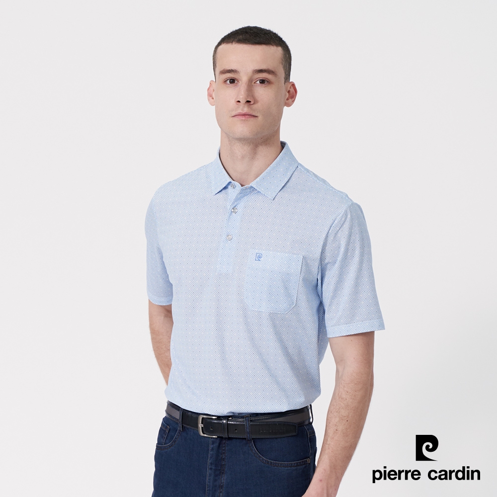 Pierre Cardin皮爾卡登 男裝 台灣製 機能吸濕排汗涼爽短袖POLO衫(多款任選) (I款)