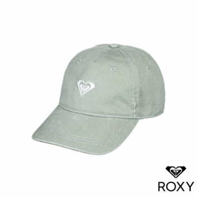 【ROXY】DEAR BELIEVER LOGO 帽 軍綠