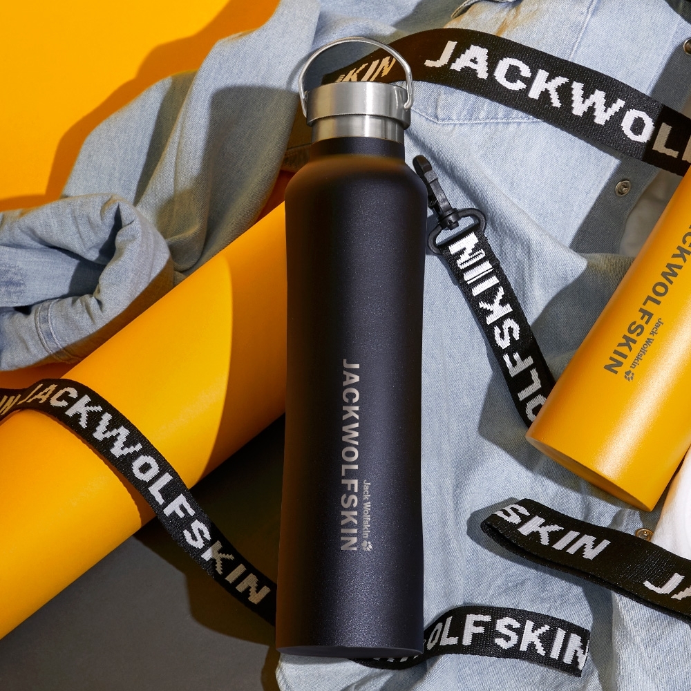 (買一送一)Jack Wolfskin 飛狼 SWAG曲線#304不鏽鋼真空保溫瓶800ml(快)